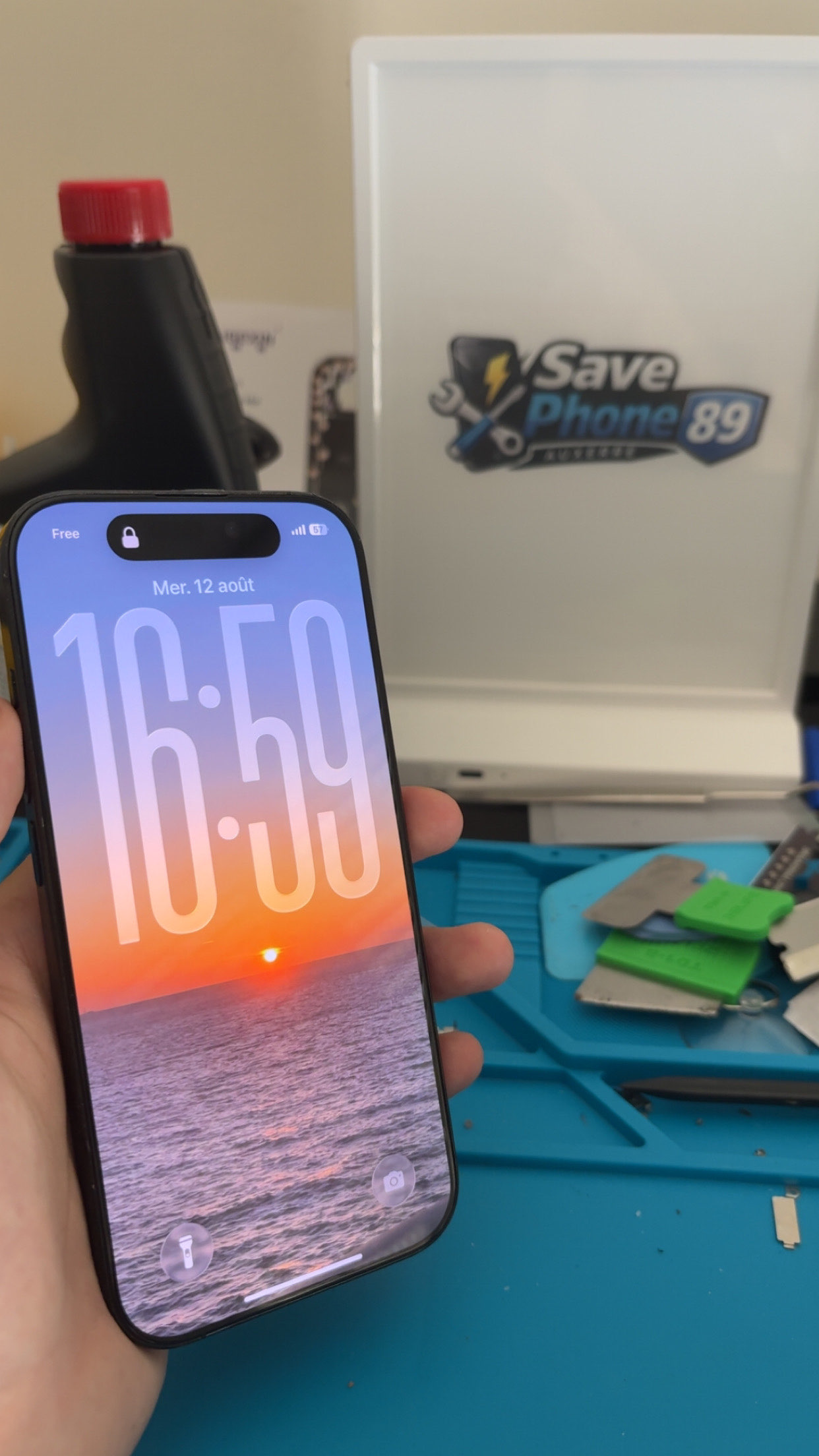 Téléphone après réparation — Save Phone 89 Auxerre